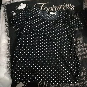 Faded Glory Polka dot shirt